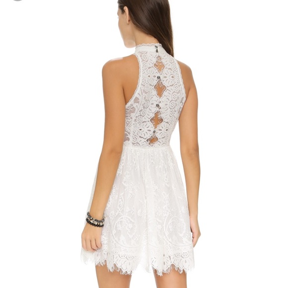 Free People Dresses & Skirts - White Lace Free People Dress!